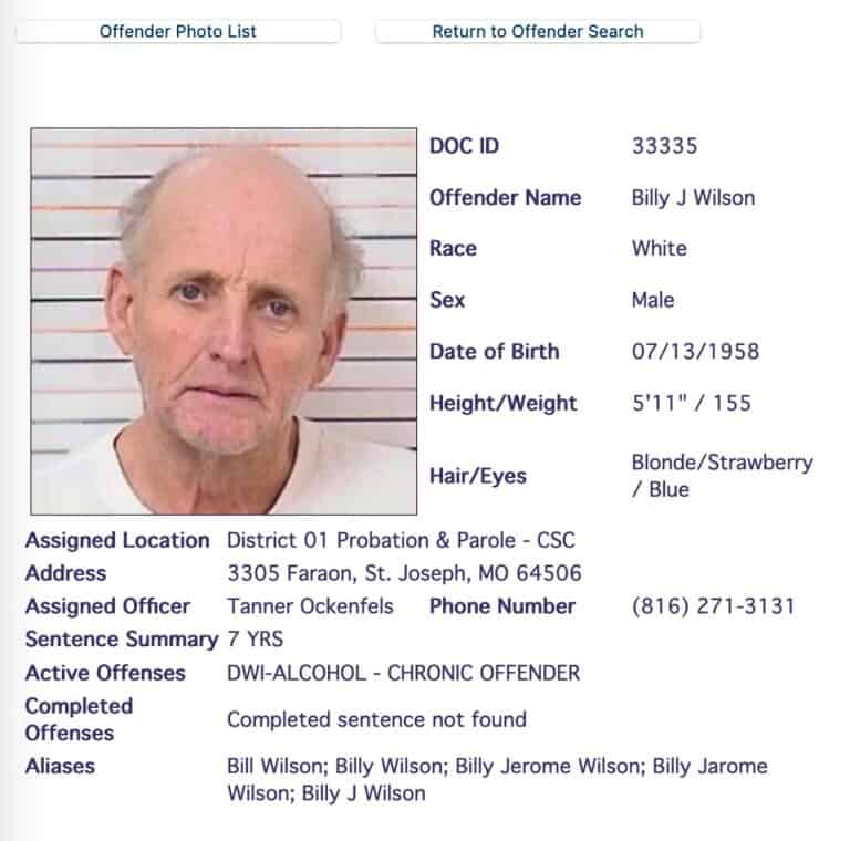 Missouri DOC Inmate Search 5