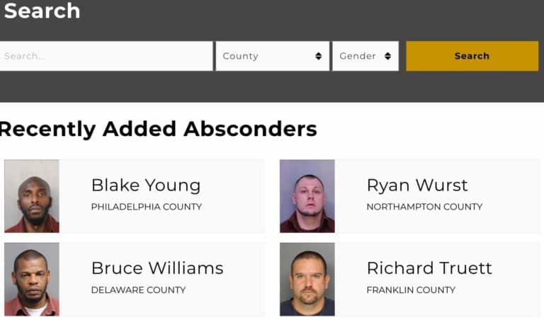 Pennyslvania Most Wanted Absconders