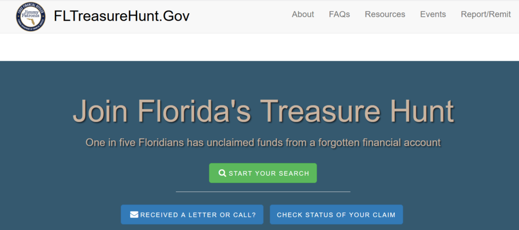 Florida Unclaimed Property Search