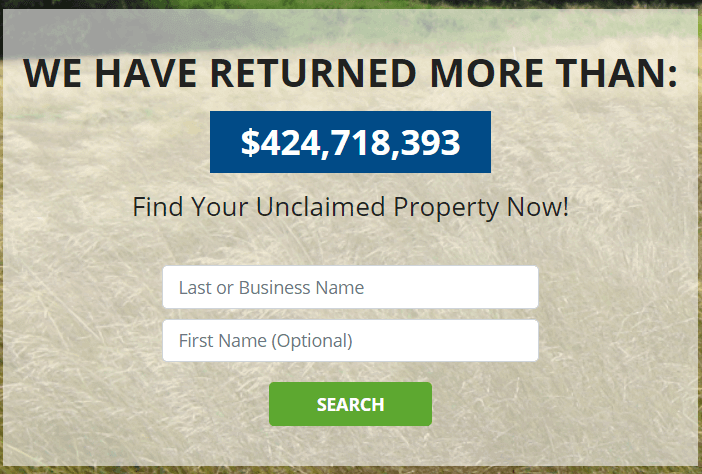 How to Use the Oregon Unclaimed Property Database 1