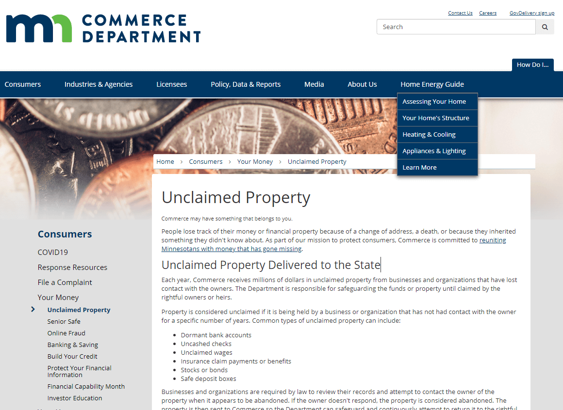 Unclaimed Money In Minnesota The Ultimate Guide 2024 Public Records Search