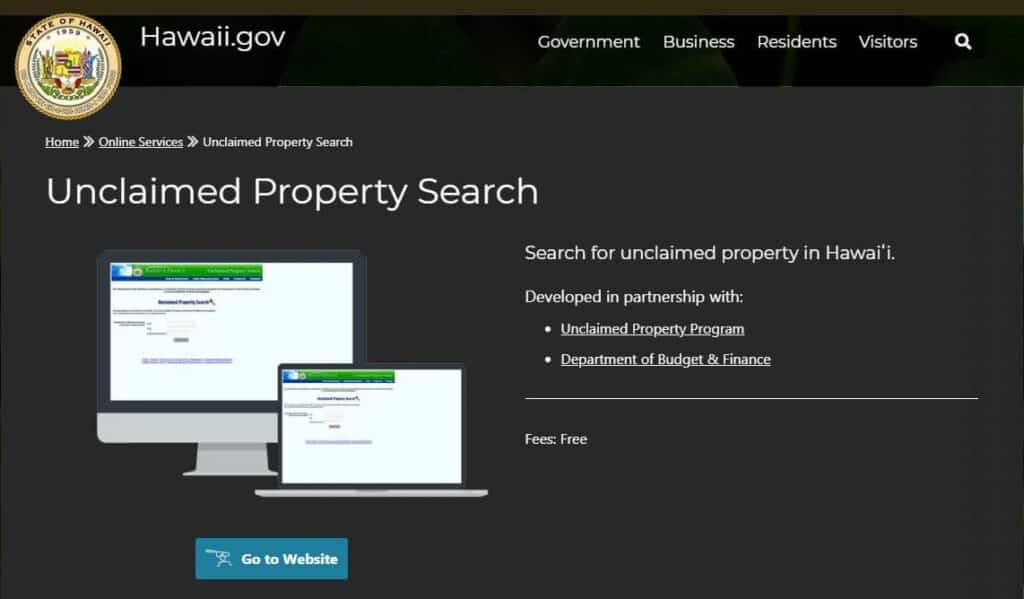 Unclaimed Property Search