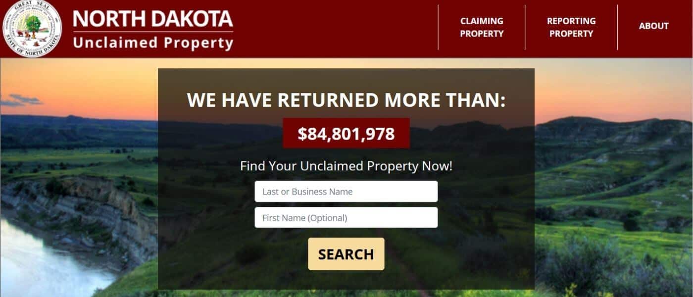 Unclaimed Money In North Dakota The Ultimate Guide 2024 Public