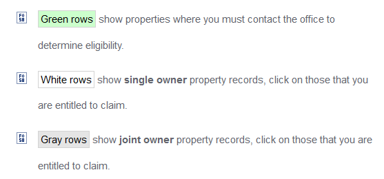How to Find Unclaimed Property in Pennsylvania Step 3