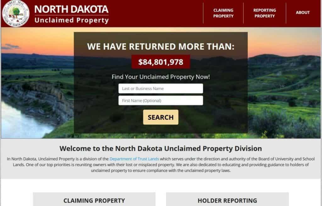 Your Guide to North Dakota's Unclaimed Property