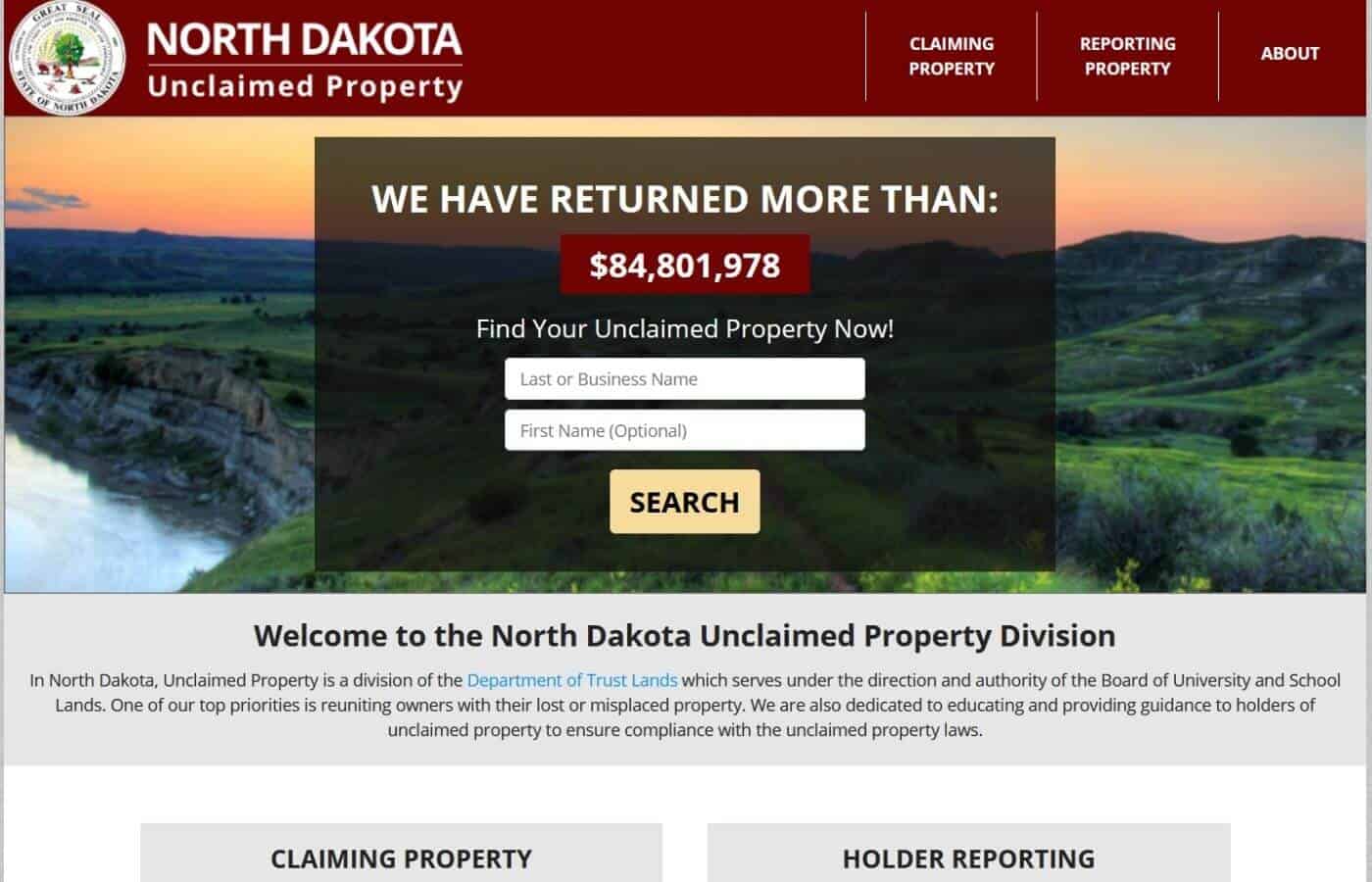 Unclaimed Money In North Dakota The Ultimate Guide 2024 Public