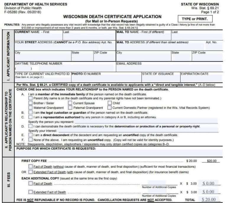 Wisconsin Death Records Search The Ultimate Guide 2024 Public Records Search