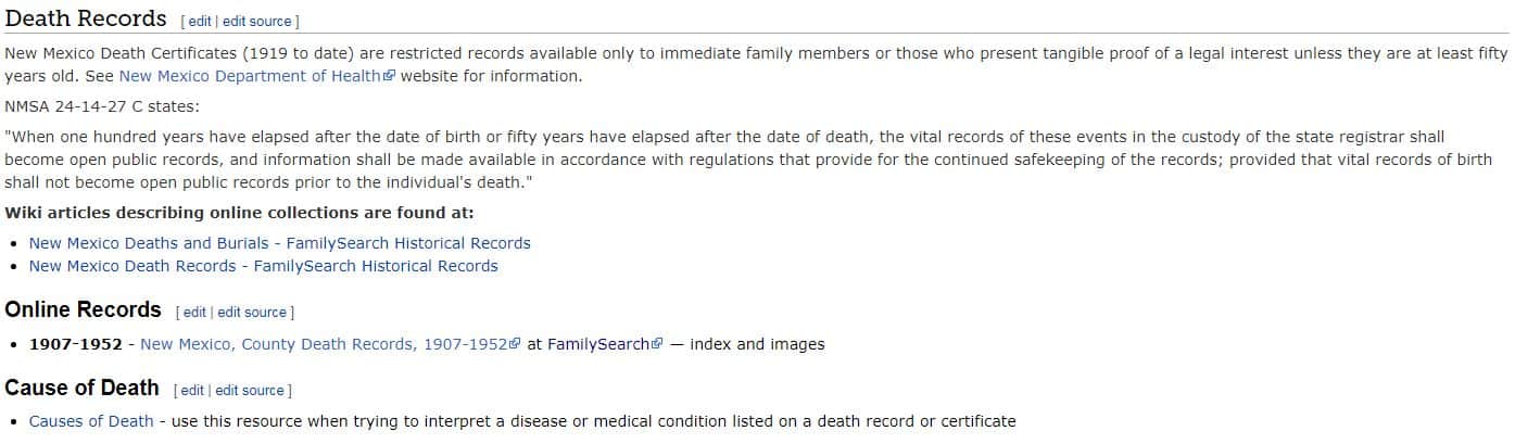 New Mexico Death Records Search – The Ultimate Guide - 2025 - Public Records Search