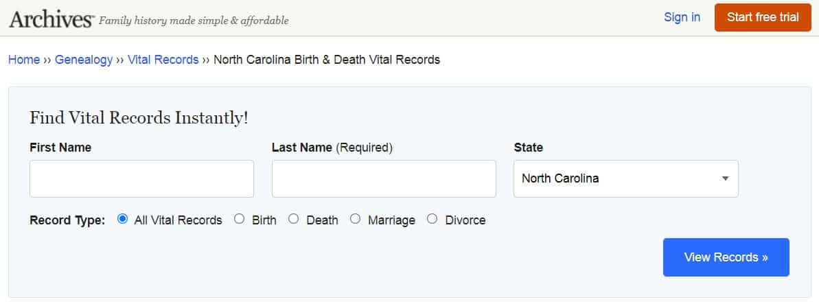 North Carolina Death Records Search – The Ultimate Guide - 2024 ...