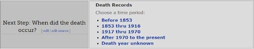 West Virginia Death Databases