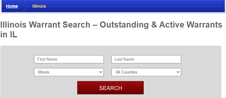 Conducting a Warrants Search in Illinois