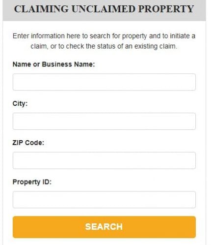 What Information Do You Need to Run an Unclaimed Property Search